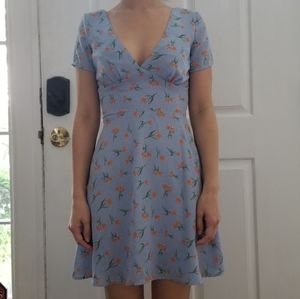 ZARA Floral Mini Dress